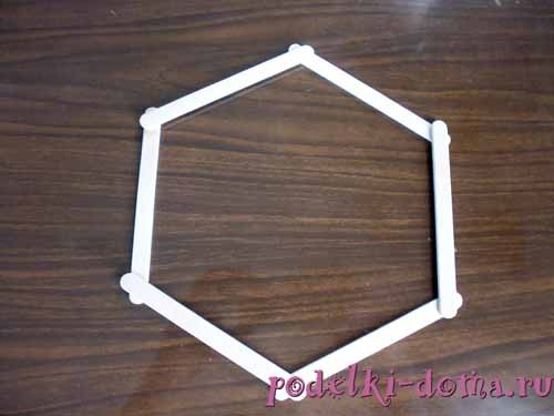 Шкатулка из палочек от мороженного Шкатулка из палочек от мороженного