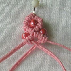 ​10 плетёных цепочек с бисером в технике макраме: часть 3