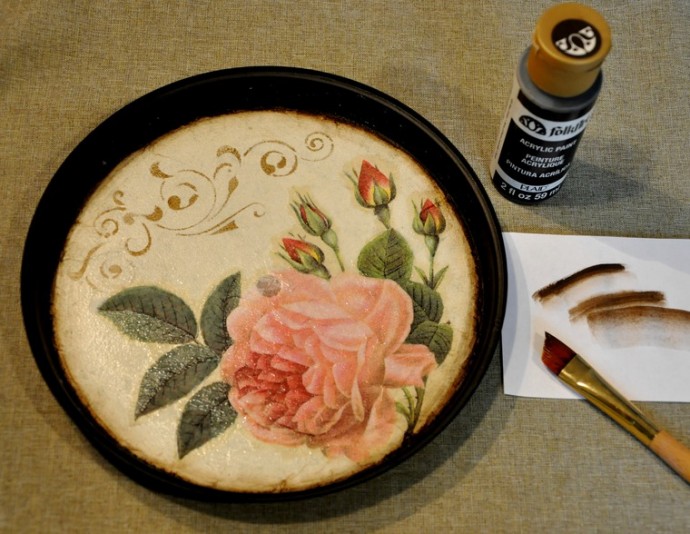 ​Декорирование часов с необычным стерео-эффектом: часть 3