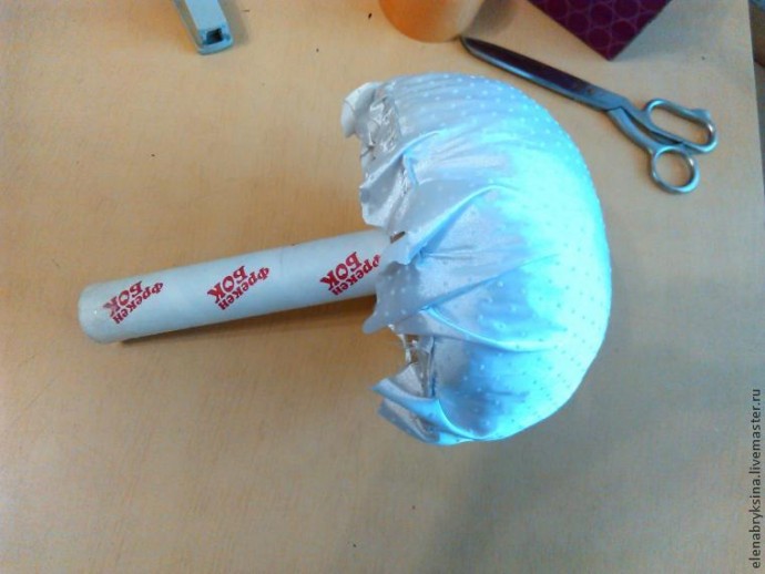 ​Делаем основу для брошь-букета из подручных материалов: часть 1