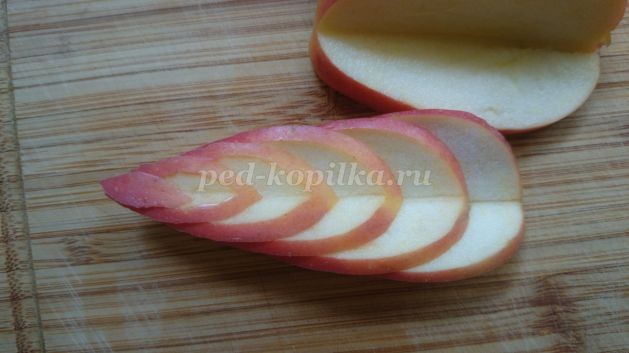 ​Фигурная нарезка из овощей и фруктов с фото для начинающих: часть 4