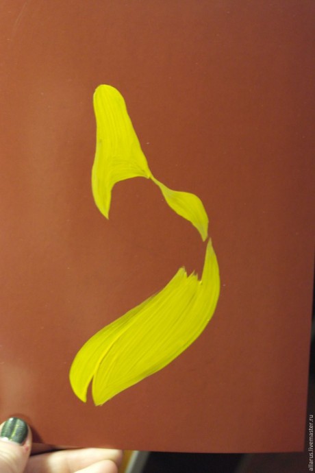 Рисуем птицу переходными мазками беличьей кистью: часть 1