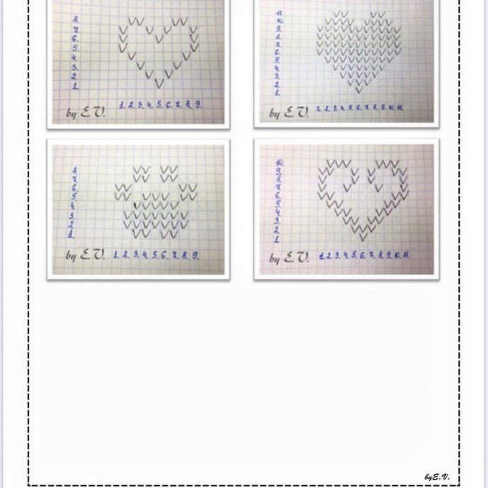 Шапка "​Бини": вышивка на вязаном полотне