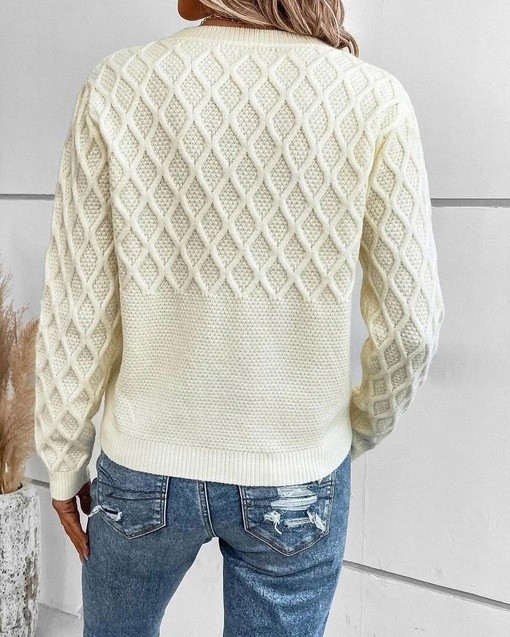 Джемпер спицами