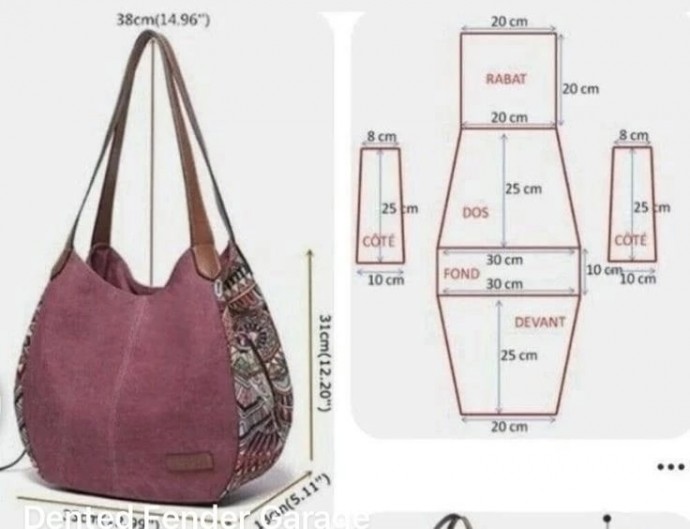 ​Интересные сумочки из ткани