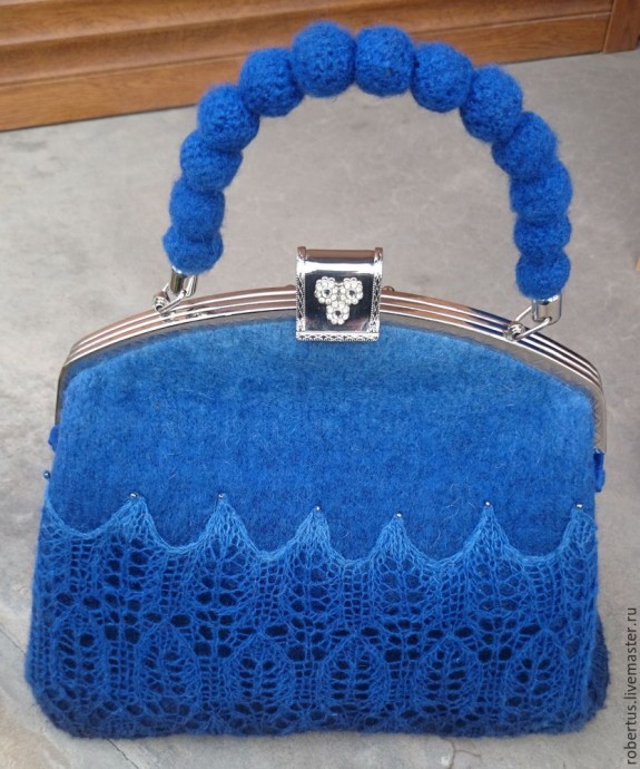 Как сделать сумку с двойным фермуаром: мастер-класс