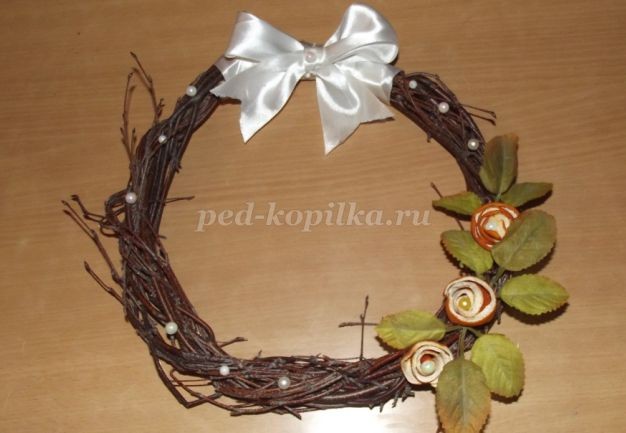 ​Декоративный венок: часть 3
