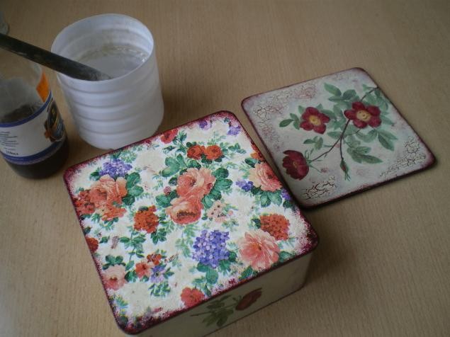 Шкурное дело: декупаж коробочки, часть 3