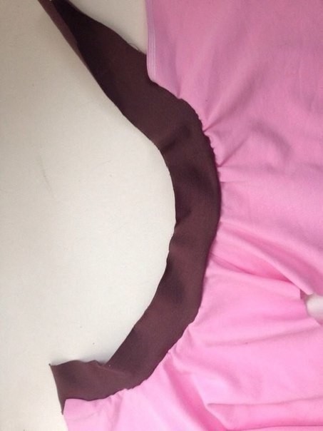 Обработка горловины без распошивальной машины