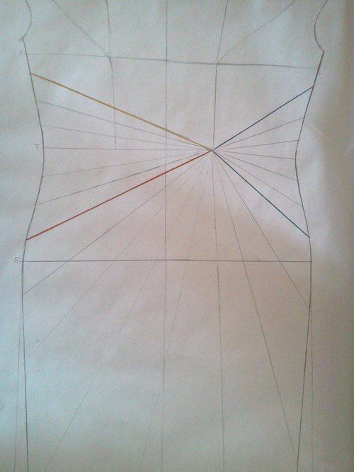 ​Платье с Х-драпировкой по линии талии