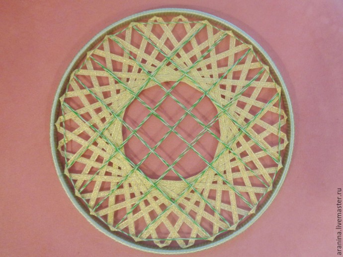 Плетем мандалу "Тибетский узел"