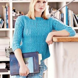 ​Невероятно красивый пуловер