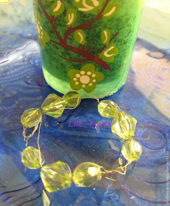 Мини-композиция в рюмке