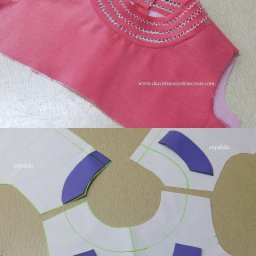 Оформление горловины