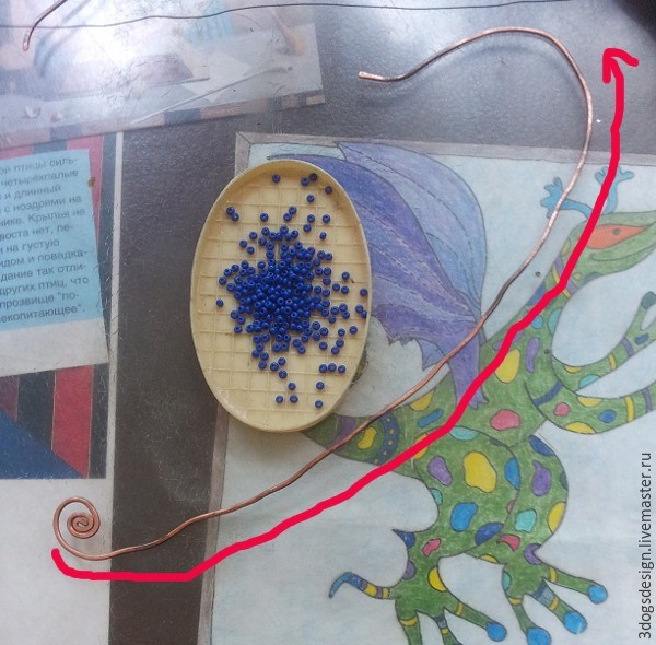 ​Wire wrap начинающим: простые, но эффектные серьги в стиле этно, часть 2