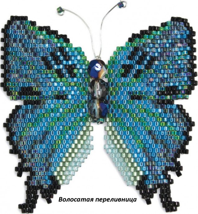 Бабочки из бисера Бабочки из бисера