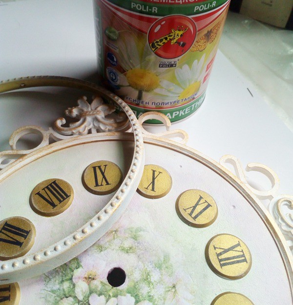 ​Декор винтажных часов: часть 4