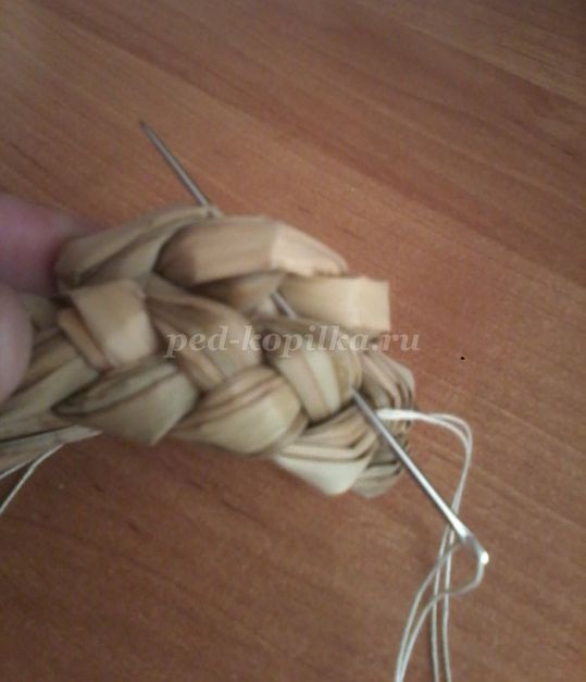 Гнездо из природного материала: часть 1