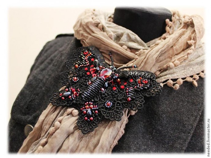 Создание трансформера: колье-брошь-заколка, часть 4