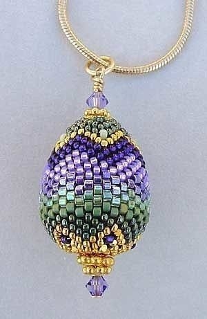 Потрясающе красивые оплетенные бусины