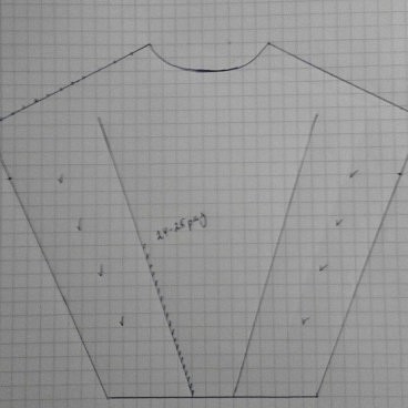 ​Туника "Летучая мышь"