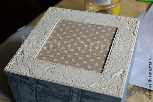 Декорирование шкатулки а-ля бохо: часть 3 Декорирование шкатулки а-ля бохо: часть 3