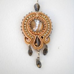 ​Мастер-класс по сутажу "Сутажные серьги Винтаж": часть 6