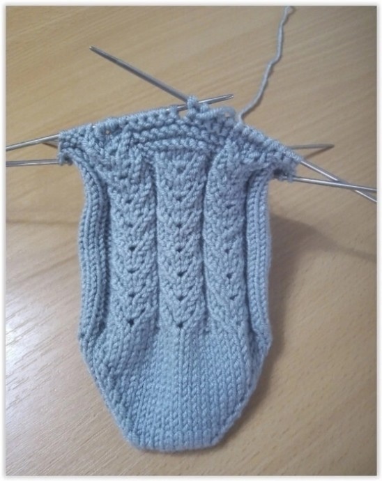 Нежные бесшовные тапочки