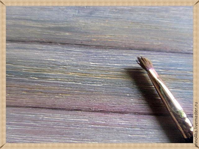 Объемный декупаж без специальных материалов: создаем панно "Ложка меда": часть 3