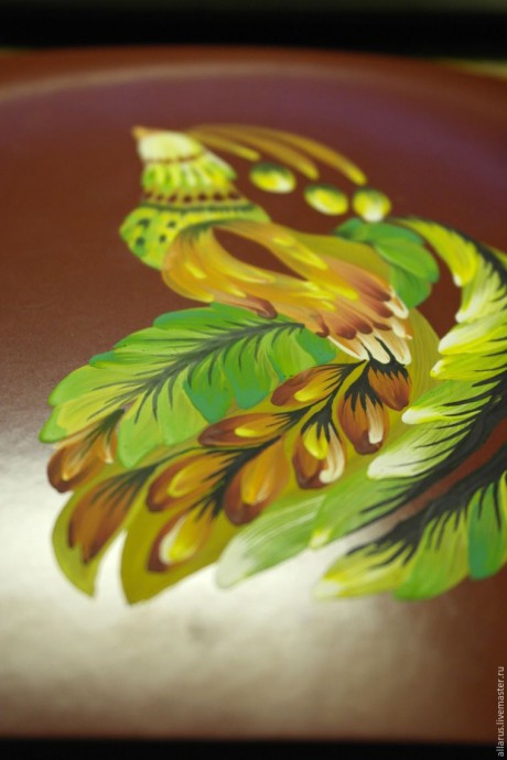 Рисуем птицу переходными мазками беличьей кистью: часть 2