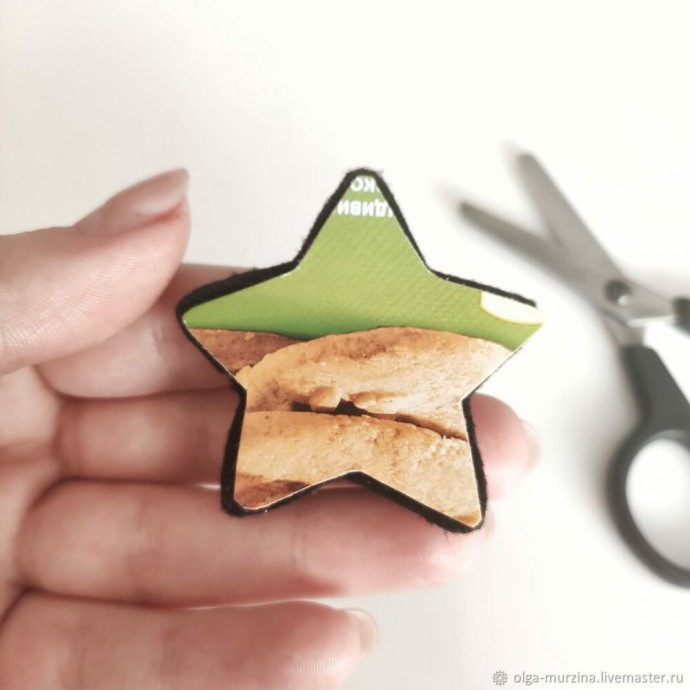 ​Делаем брошь из бисера звезду: часть 3