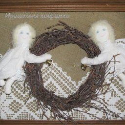 Шьем двух текстильных ангелов: часть 2