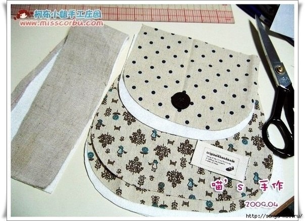 ​Шьем прелестную сумку