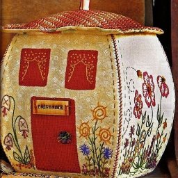 Текстильный домик