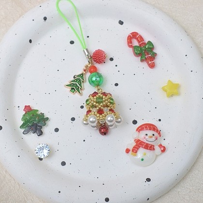 Колокольчик из бисера и бусин