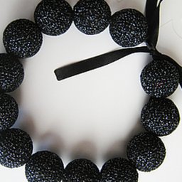 Бусы из крупных шариков