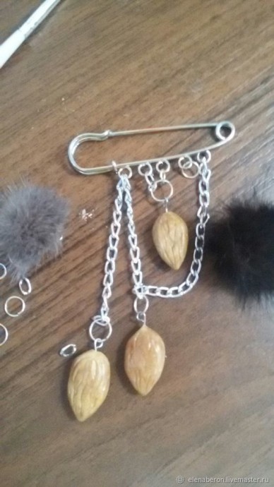 ​Создаем осеннюю брошь своими руками: часть 2