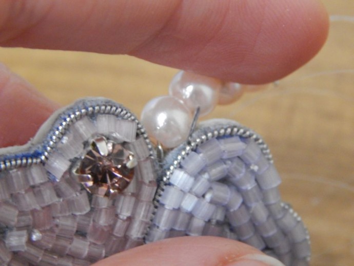 ​Создание броши "Клевер" из бисера: мастер-класс, часть 3