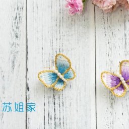 ​Вязаные бабочки