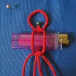 ​10 ажурных цепочек из 4-х нитей в технике макраме: часть 2