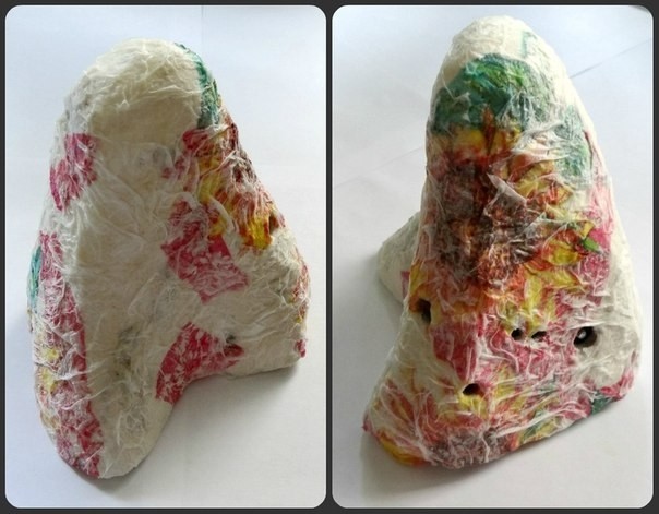 Бонсай рябина из бисера и рубки