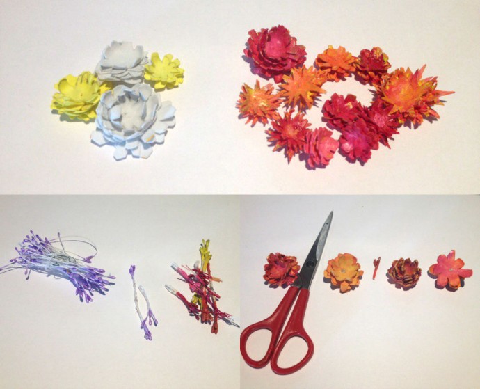 ​Создаем цветы из фоамирана для образа на фотосессию: часть 2