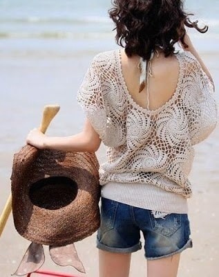 ​Туника с мотивами в виде спиралей