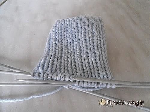 Вяжем пинетки