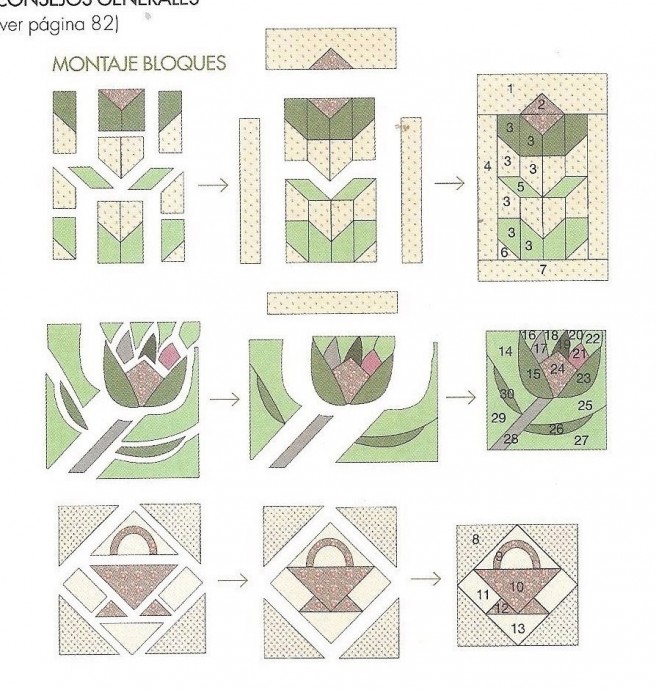 ​Шьем одеяло в стиле пэчворк