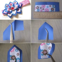 ​Цветы в технике канзаши