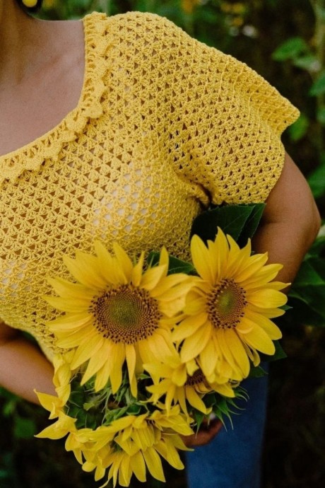 Футболки крючком