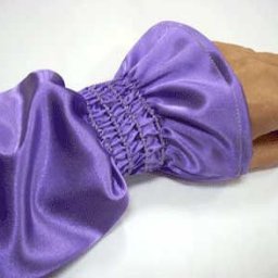 ​Как пристрочить резиновые жилки