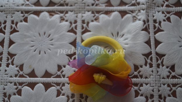 ​Резинка для волос из капроновых лент