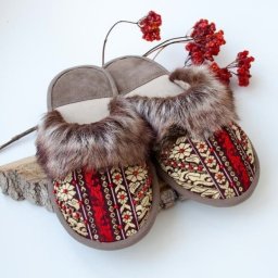 ​Шьем уютные домашние тапочки с мехом